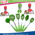 Private labels Durable Silicone kitchen spoon set